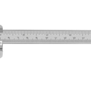 Skjuttmått med snabblås 0-150 x 0,05 mm (TECH Brand, Economy) och skänkellängd 40 mm