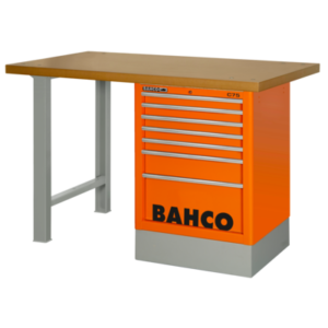 Arbetsbänk 6 l 1500 röd mdf