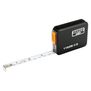 Måttband stål 2 m mm/tum-skala